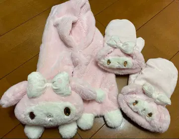 산리오 마이멜로디 머플러 장갑