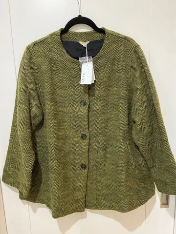 새상품 빅 사이즈 인디고 자켓