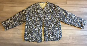[ ZARA ] 레오파드 퀼팅 자켓
