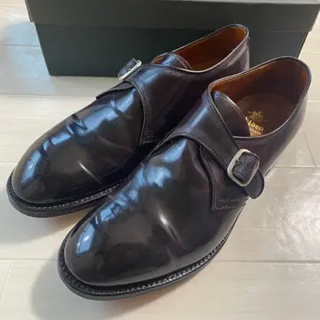 새상품급 Alden 알든 싱글몽크 코도반 버건디