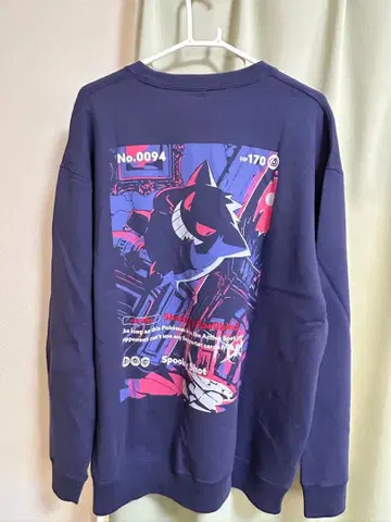 유니클로 포켓몬 맨투맨 겐가르 UNIQLO XL