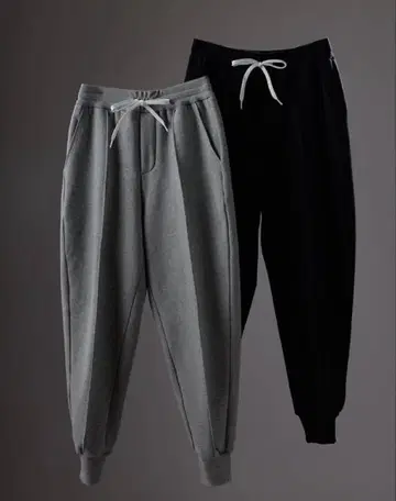 T. japan 그레이 맨투맨 조거 팬츠 38 사이즈