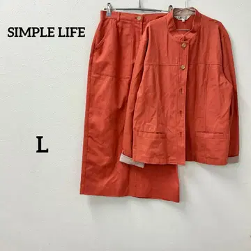 SIMPLE LIFE 레나운 셋업 자켓 스커트 L