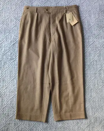 컨디션 최상 maison de soil/메종드소일 울 크롭 팬츠