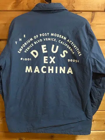 DEUS EX MACHINA S 사이즈 네이비 자켓