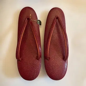 금와조인 빨간 조리 M 사이즈 일본제