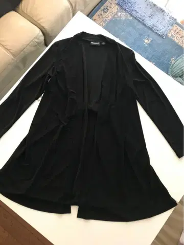 *미사용 새상품* NINA LEONARD 블랙 롱 가디건 M