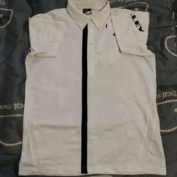 Oakley XL 화이트 골프 셔츠