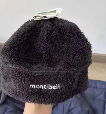 mont-bell 니트 모자 비니 블랙