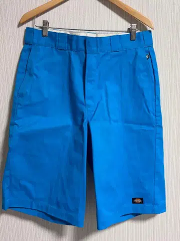 디키 Dickies 하프 팬츠 스카이블루 파랑