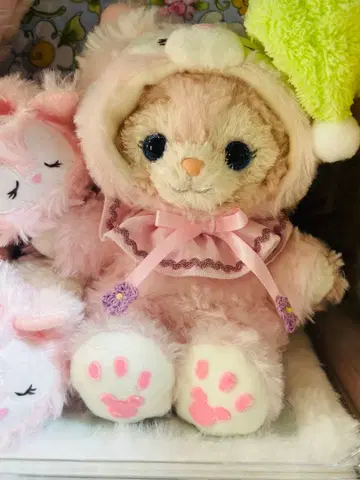 초 레어 봉제 인형 리나벨 사진 속 아이 커튼 홀더 사이즈