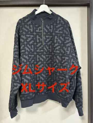 짐샤크 하프 지퍼 트레이닝복 XL 사이즈 그레이