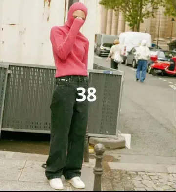 THE SHISHIKUI 시시쿠이 Daco 38 블랙 데님