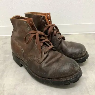 60s 프랑스군 워크 숏부츠 데드스탁 26.5cm