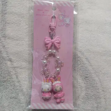 산리오 메조 피아노 키링