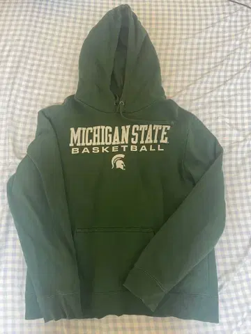 미시간 스테이트 농구 후드티