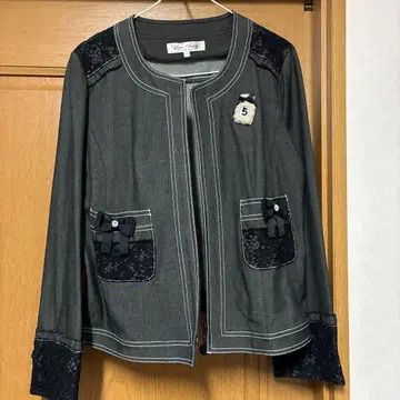 Super Beauty 노카라 자켓 44 사이즈