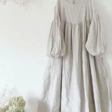 대인기 작가님 린넨 핸드메이드 원피스