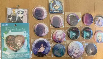 프로세카 요이사키 카나데 캔뱃지 크리스마스 페스티벌 발렌타인 자무자