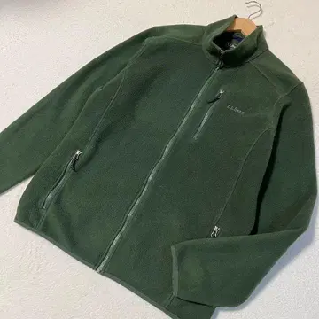 L.L.Bean 다크 그린 플리스 자켓
