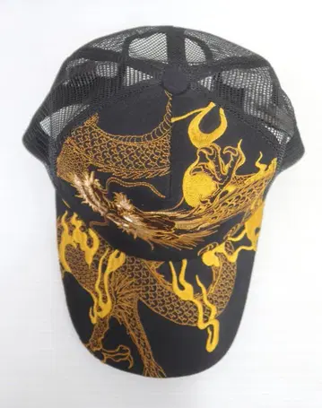 미사용 카라쿠리타마시 203804 용 자수 일본풍 패턴 캡