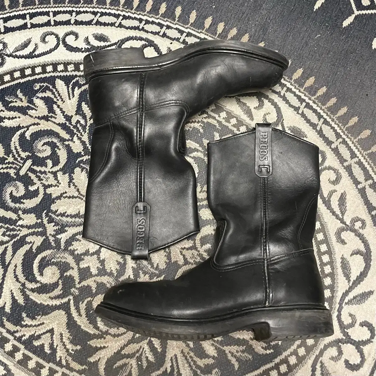 RED WING | 레드윙 Red Wing Pesco Engineered Black Boots 