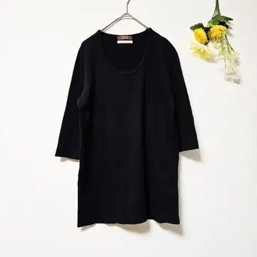 [ TAKEO KIKUCHI ] 다케오 키쿠치 반팔 티셔츠 블랙 (M)