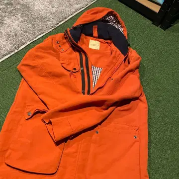 MIEU CONTEMPORARY 오렌지 마운틴 후드티 M