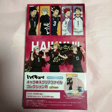 하이큐!! 캐릭터 비주얼 클리어 파일 컬렉션 B