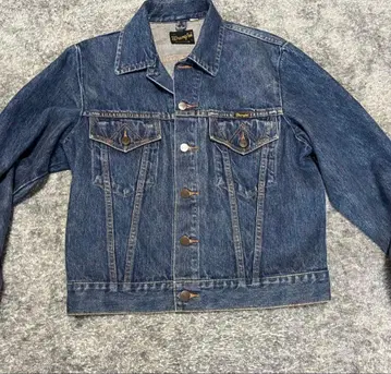 Wrangler 데님 자켓 M 4972 g 블랙 택 빈티지