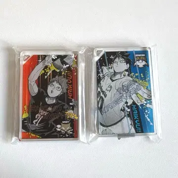 하이큐 도미노풍 아크릴 키링 히나타 카게야마 세트