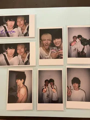 오니상즈 러브 폴라로이드풍 사진 6장 + 사인 포함 1장