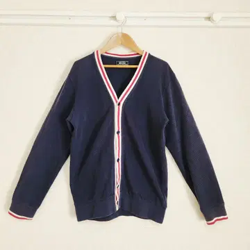 [ BEAMS ] 네이비 V넥 가디건 / 남성용 M