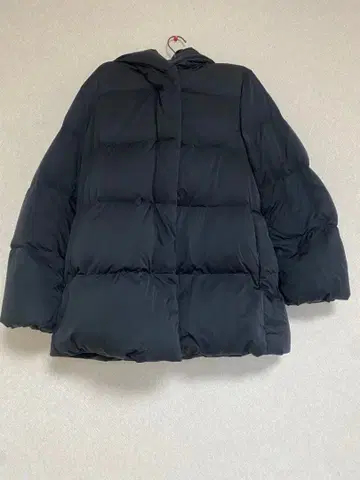 다운 자켓 후드 부착