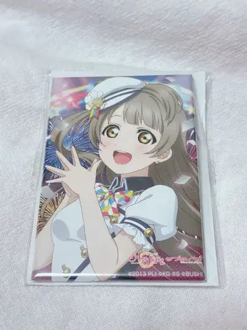 러브 라이브 스쿠페스 감사제 스탠드 스퀘어 배지 미나미 코토리 미개봉