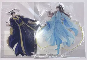 이하와 그의 백묘사존 온라인 복권 아크릴 스탠드 2종 세트