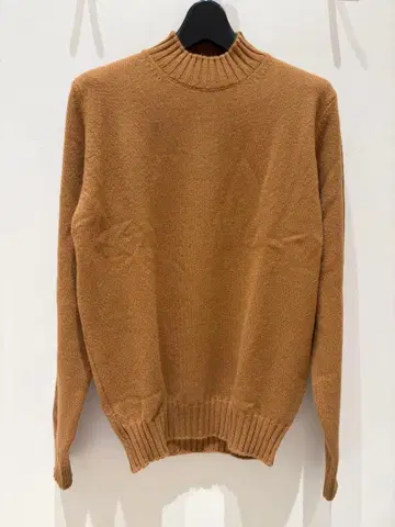 FILIPPO DE LAURENTIIS 울 캐시미어 모크넥 48 새상품