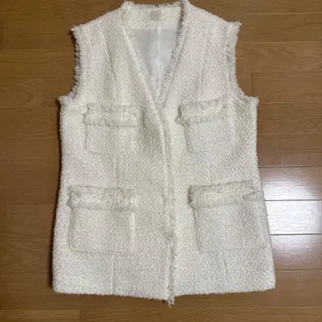 liala x pg 트위드 베스트 White S