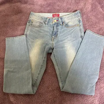 MARUKO Hip Up Pants 스키니 데님 라이트 블루