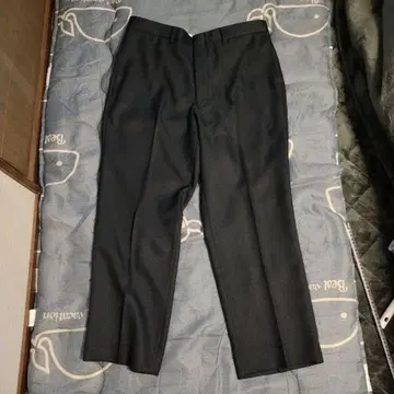 블랙 슬랙스 허리 94cm 사이즈 70