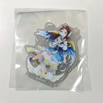 Aqours 사쿠라우치 리코 반짝이는 아크릴 스탠드 천사ver