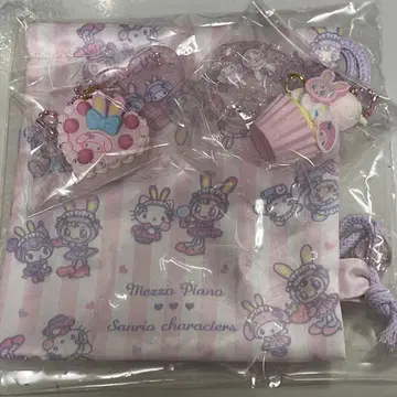 산리오 메조피아노 참 미니 복조리 마이멜로디 베리에짱 3세트