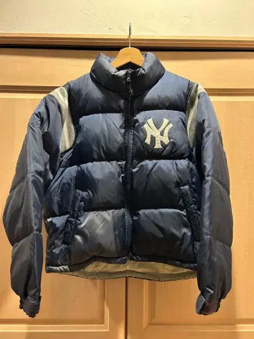 뉴욕 양키스 다운 자켓 네이비