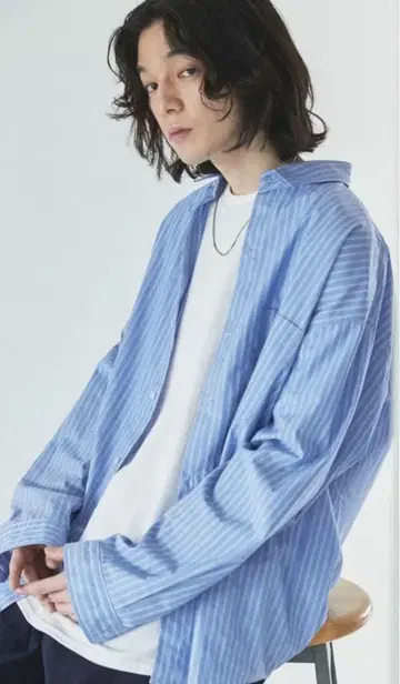 [OPENING ACT] 엑스트라 코튼 스트라이프 릴랙스 핏 셔츠