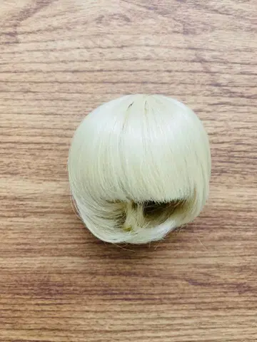 인형 가발 5~6인치 블론드 금발 밥