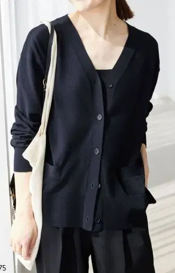 SLOBE IENA 네이비 가디건 슬로브 이에나