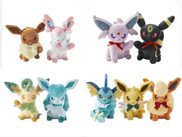 봉제 인형 Eevee Collection 이브이즈 9세트