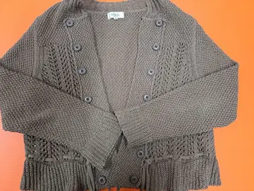 자유구 AREA FREE 브라운 니트 가디건 46