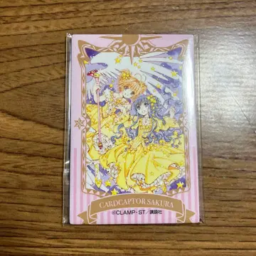 카드캡터 사쿠라 사쿠라전 한정판 스퀘어 캔뱃지
