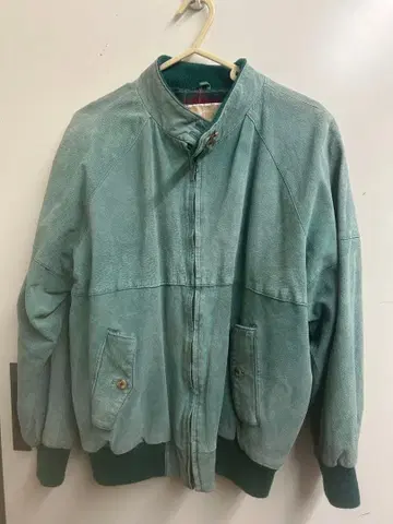 STARTING POINT 스웨이드 자켓 그린